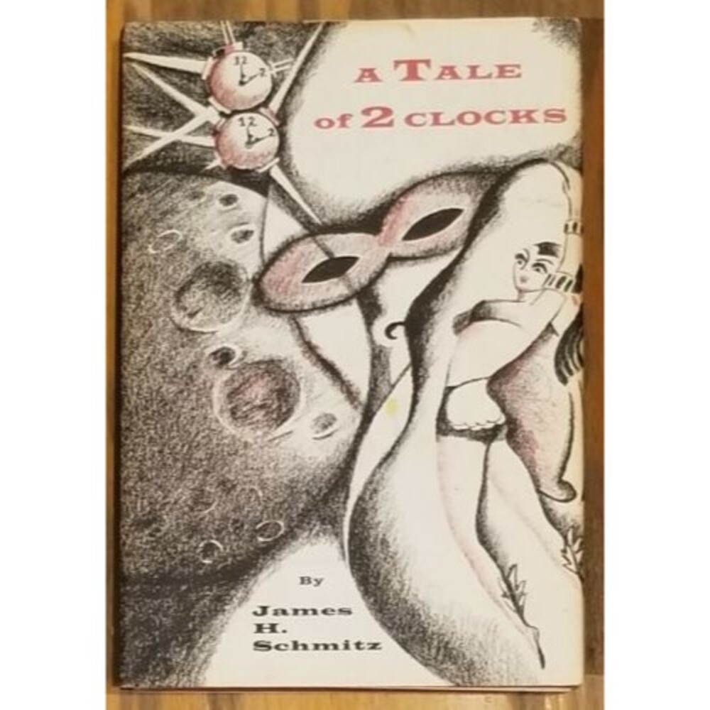 A Tale of 2 Clocks James H Schmitz Science Fiction 1962 Hardcover Vintage Sci-Fi